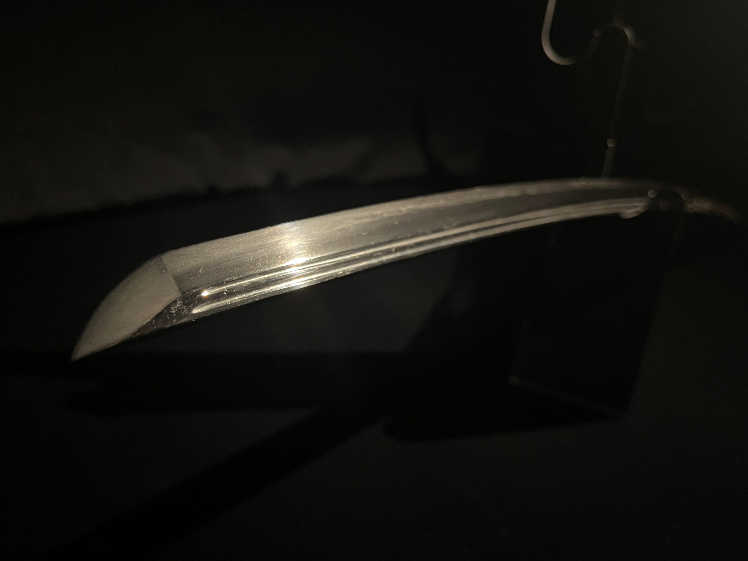 Tsukushi Nobukuni(筑紫信国)– Authentisches Katana(1333–1573)– Drachenschnitzerei auf der Klinge - Image 7