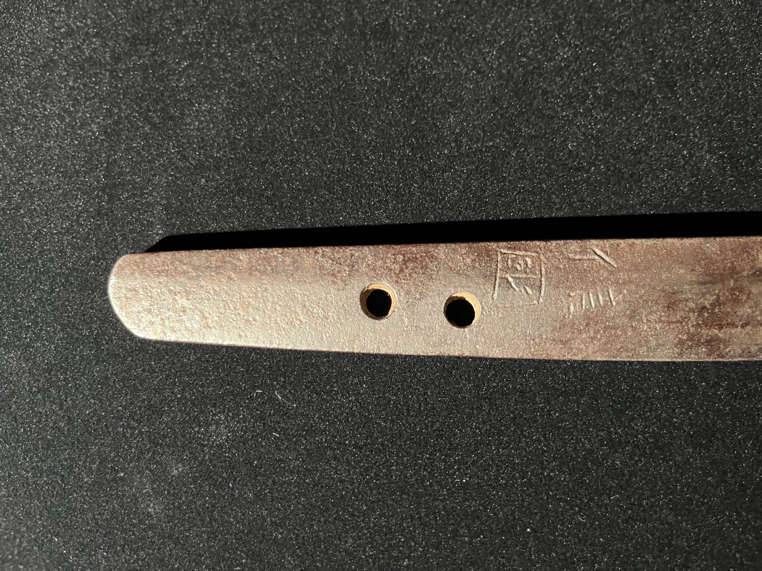 Tsukushi Nobukuni(筑紫信国)– Authentisches Katana(1333–1573)– Drachenschnitzerei auf der Klinge - Image 8