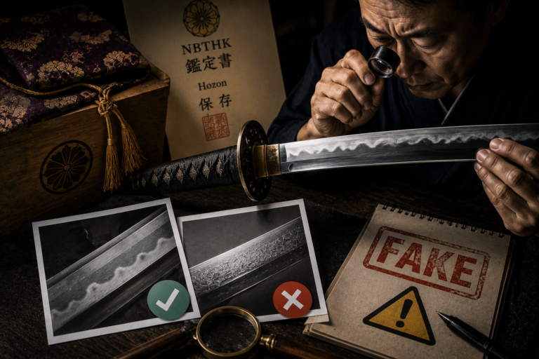 Read more about the article Die Wahrheit über gefälschte Nihonto-Repliken (und wie Sie sie vermeiden)