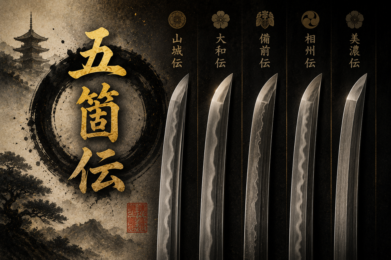 Read more about the article Gokaden: 5 Schwerttraditionen, die Japan prägten