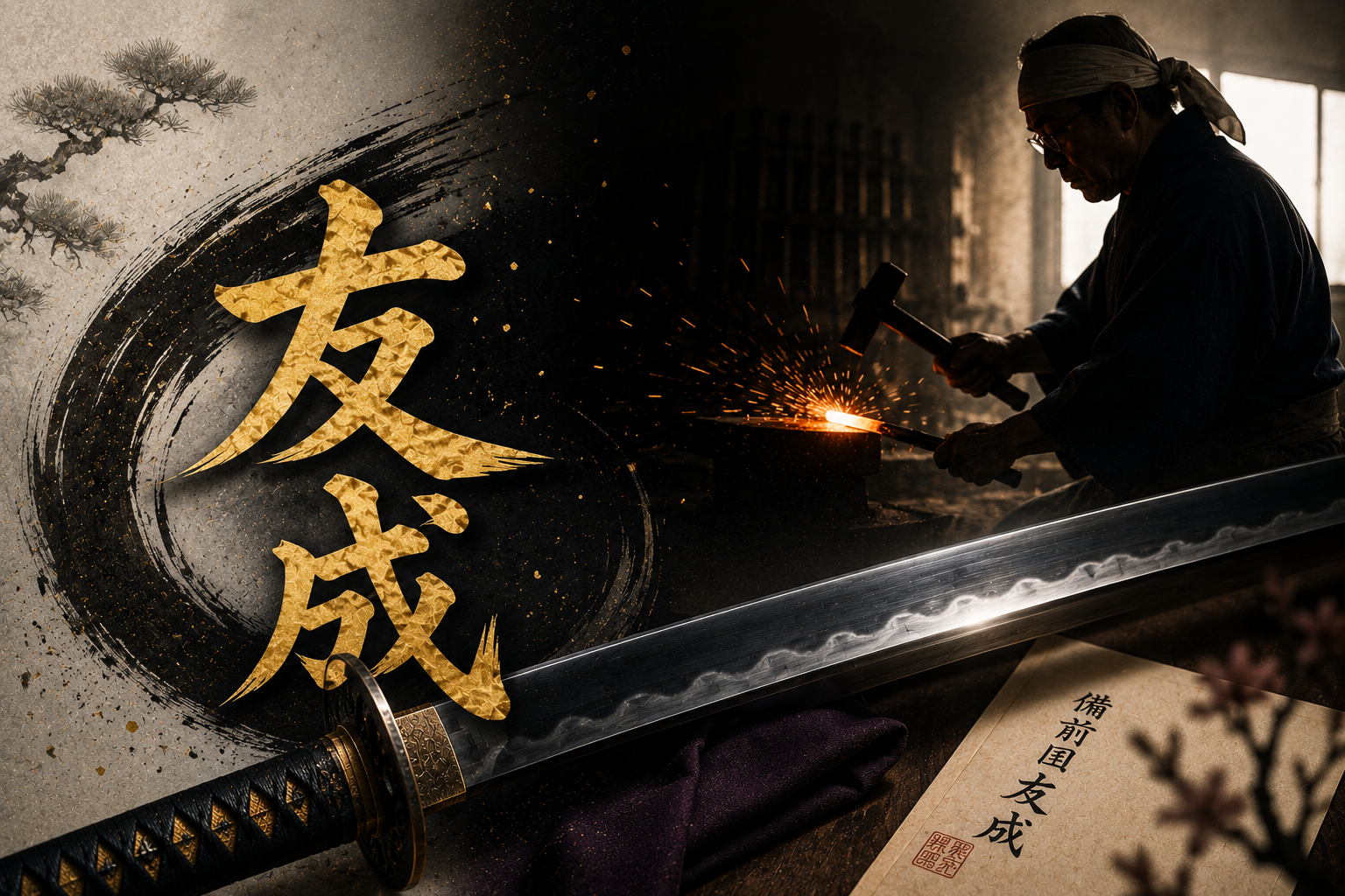 Read more about the article Tomonari aus Bizen: Der Schwertschmied, der eine Ära prägte
