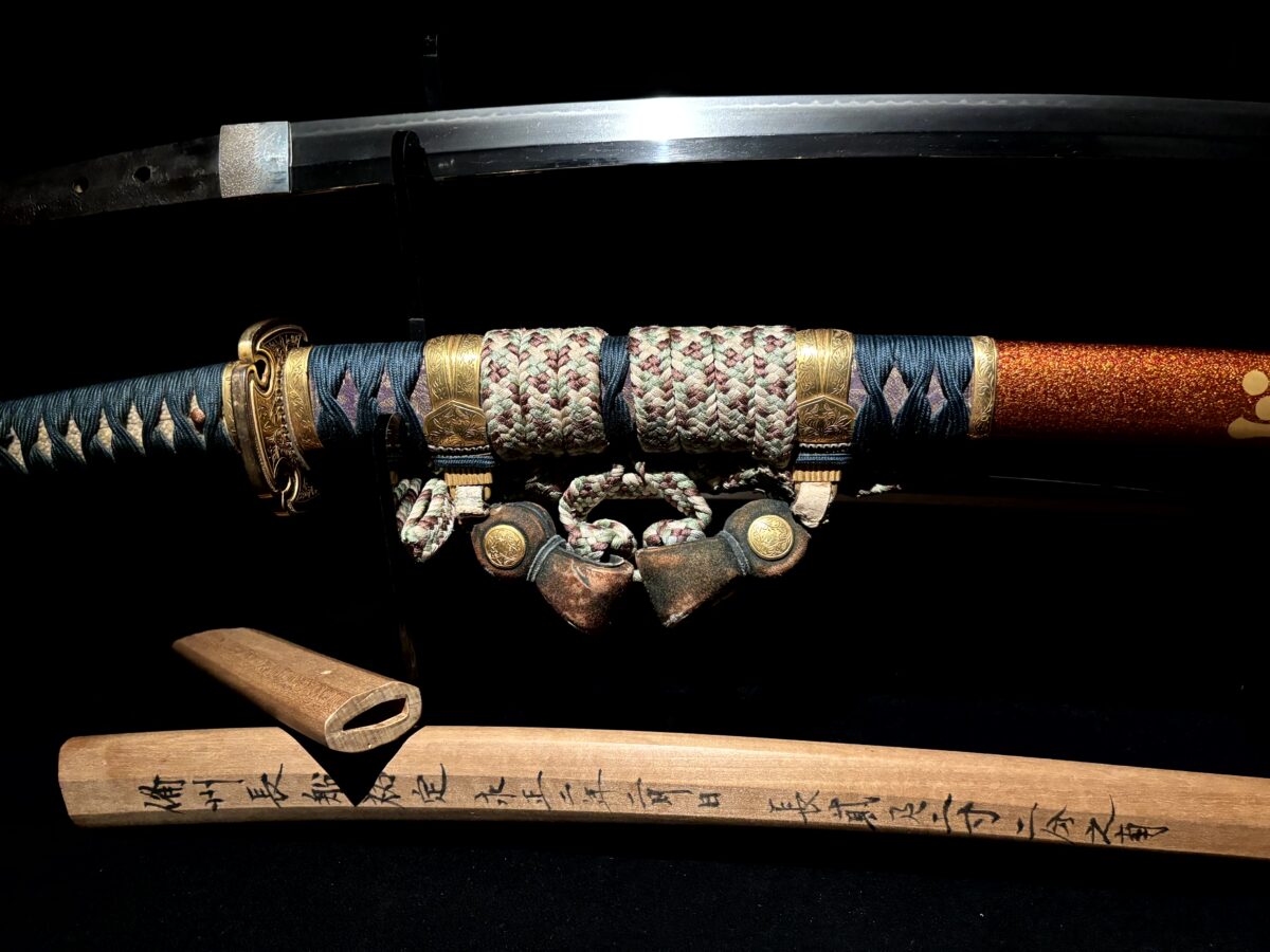Bishu Osafune Sukesada (備州長舩祐定) – Katana Authentique (1505) – Fourreau Inscrit par un Expert en Sabres