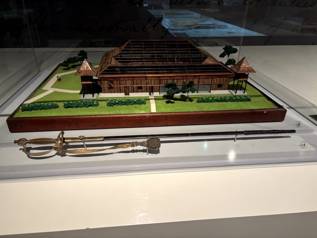 Model of Fort Alice in Sri Aman, Sarawak