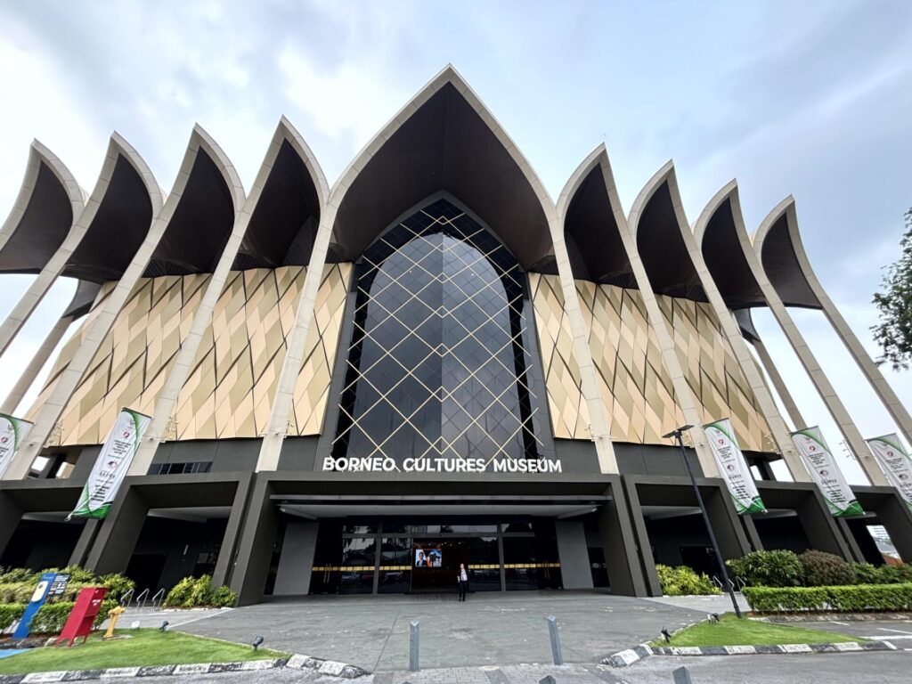 Exterior of the Borneo Cultures Museum in Kuching